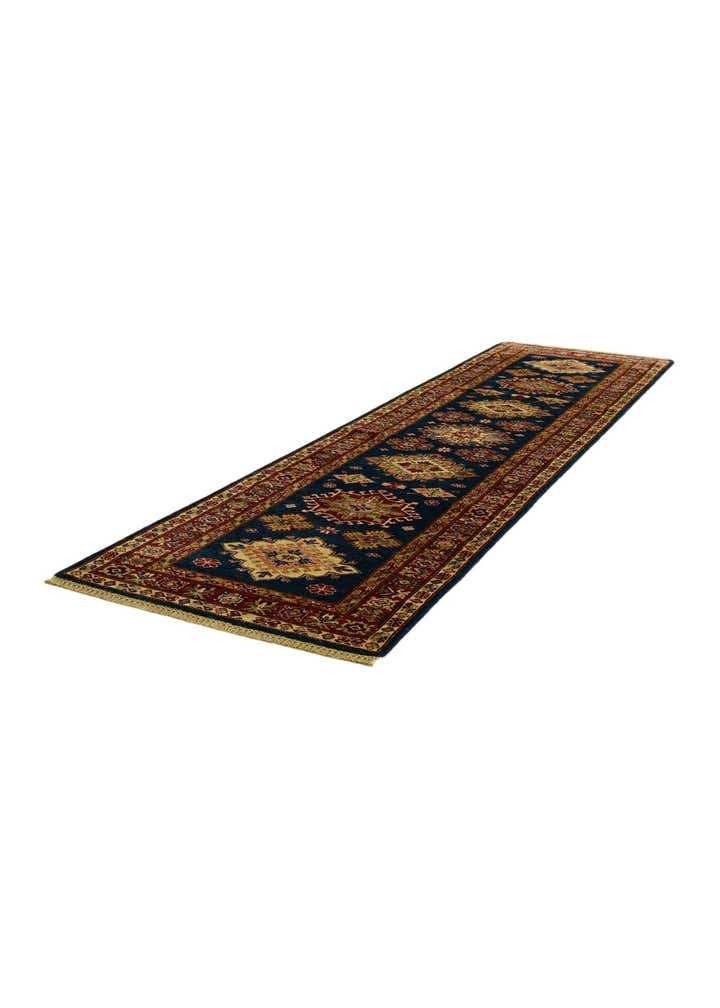 2' 8 x 10' 3 Hand Knotted Kazak Runner Rug