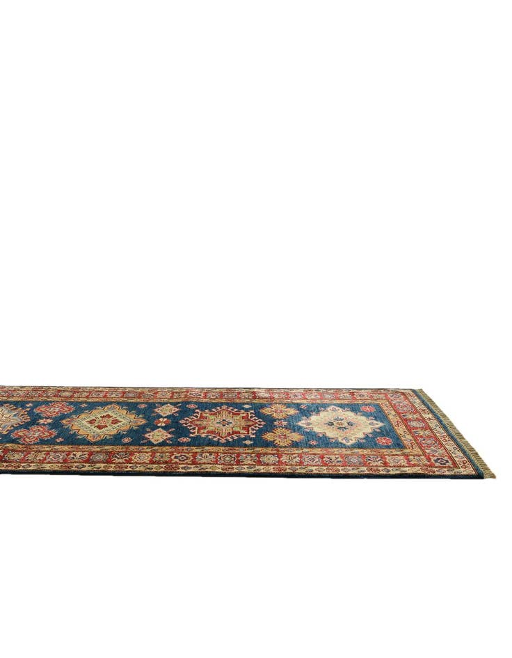 Detail image of 2' 8 x 10' 3 Hand Knotted Kazak Runner Rug