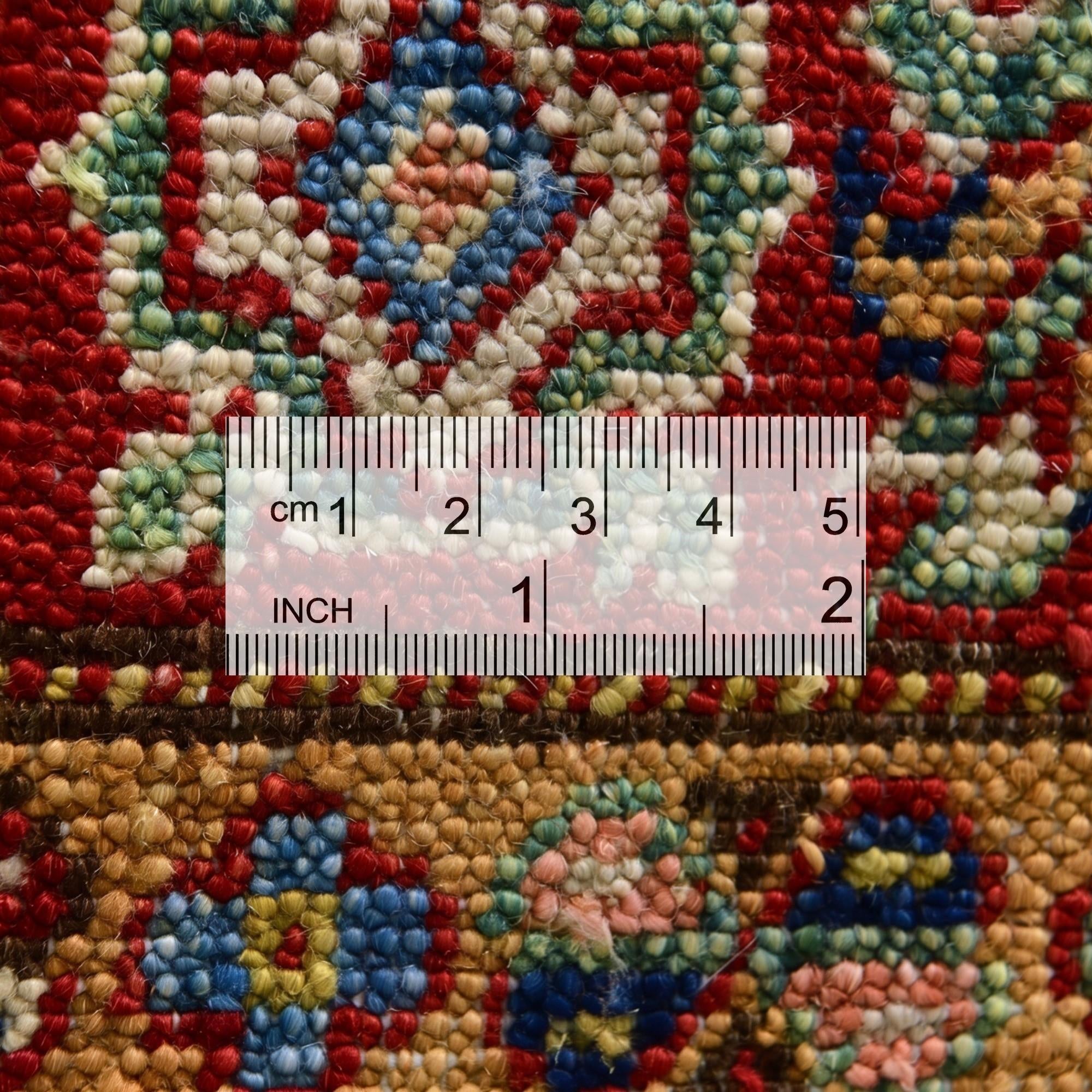 2' 8 x 10' 3 Hand Knotted Kazak Runner Rug