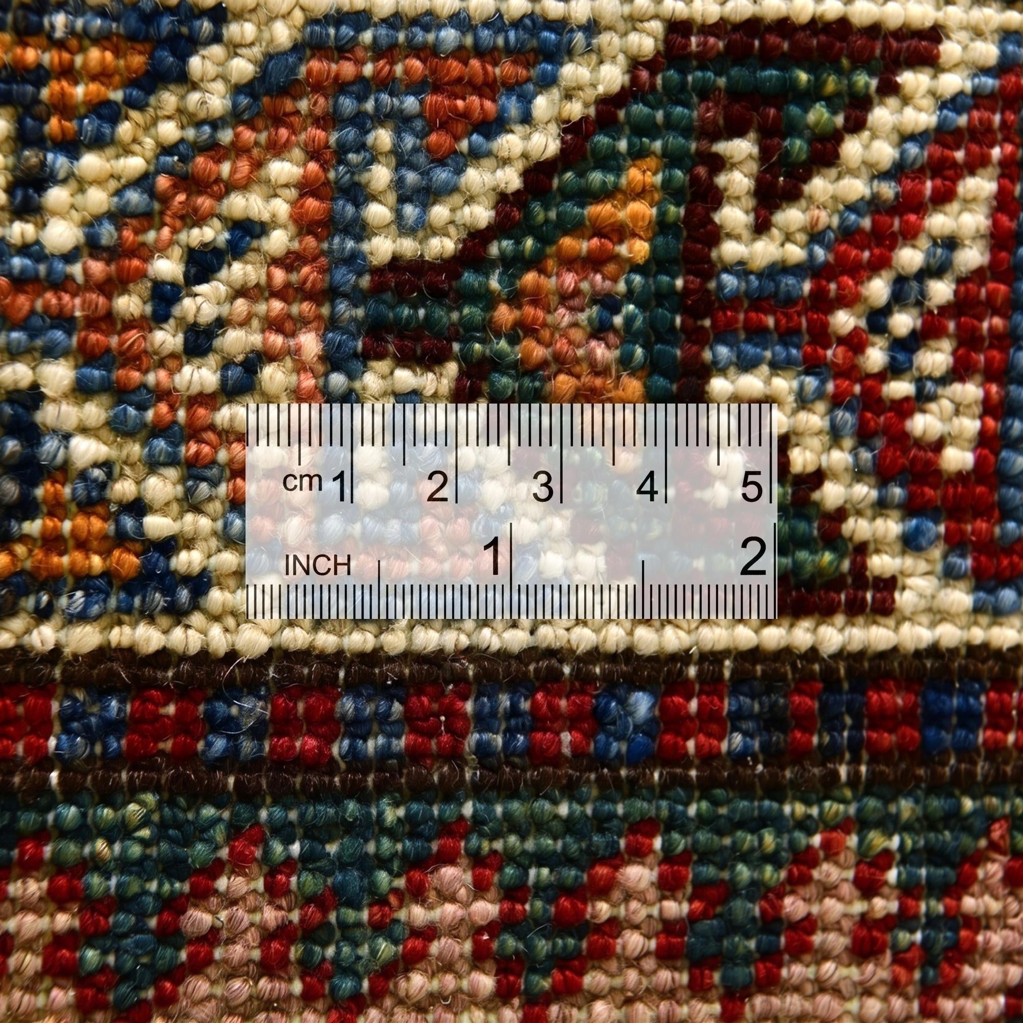 2' 7 x 10' Hand Knotted Kazak Runner Rug
