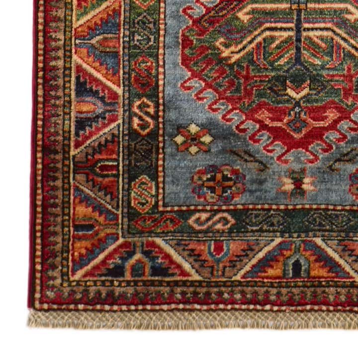 2' 9 x 9' 10 Hand Knotted Kazak Runner Rug