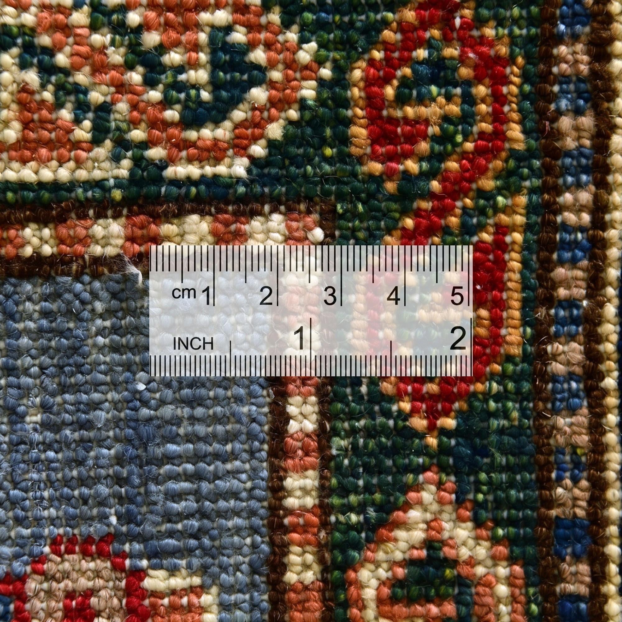 2' 10 x 10' Hand Knotted Kazak Runner Rug
