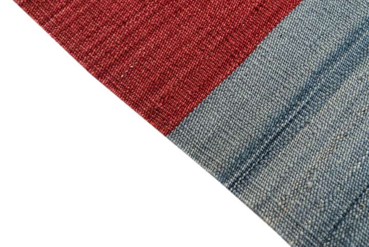 2' 9 x 12' 5 Hand Woven Kilim Modern Wool Runner Rug