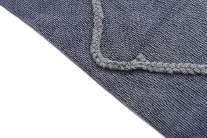 3' 7 x 11' 1 Hand Woven Kilim Modern Wool Runner Rug