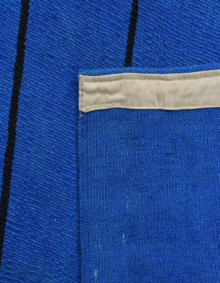 Detail image of 2' 9 x 7' 8  Hand Woven Kilim Modern Wool Runner Rug