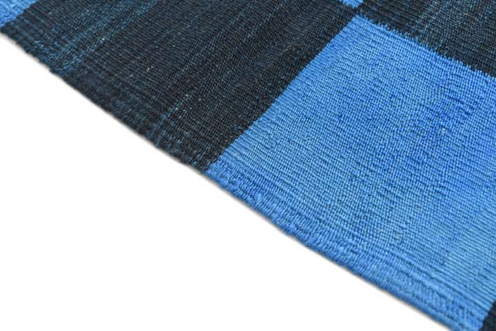 2' 6 x 11' 5 Hand Woven Kilim Modern Wool Runner Rug