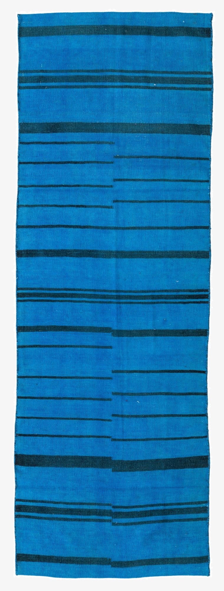 2' 8 x 7' 9  Hand Woven Kilim Modern Wool Runner Rug