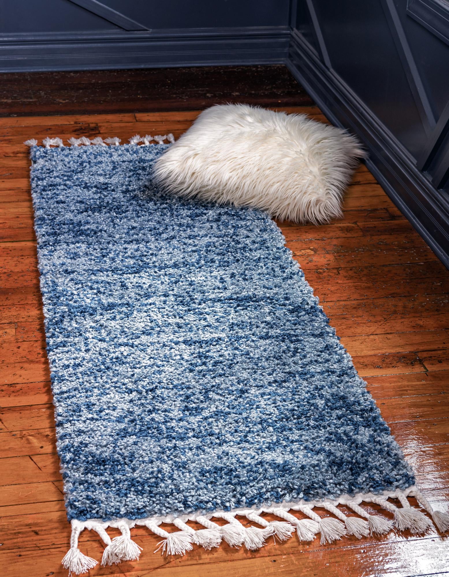 2' 2 x 6' Lagom Shag Runner Rug