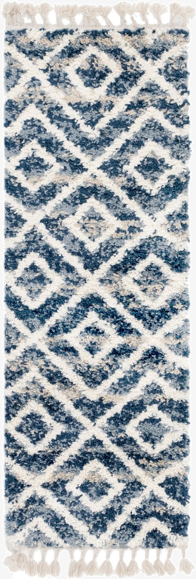 2' 2 x 6' Lagom Shag Runner Rug