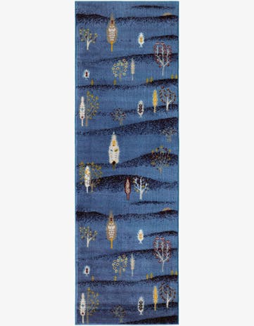 Blue Laguna Runner Rug
