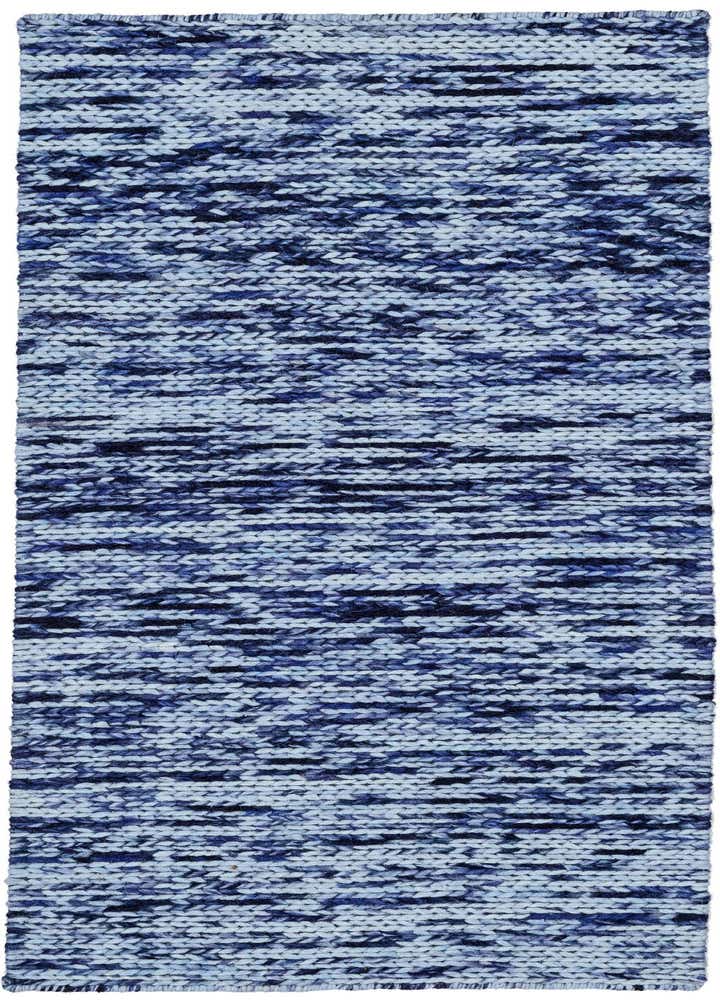 2' 4 x 4' 6 Hand Woven Lana New Zealand Wool Runner Rug
