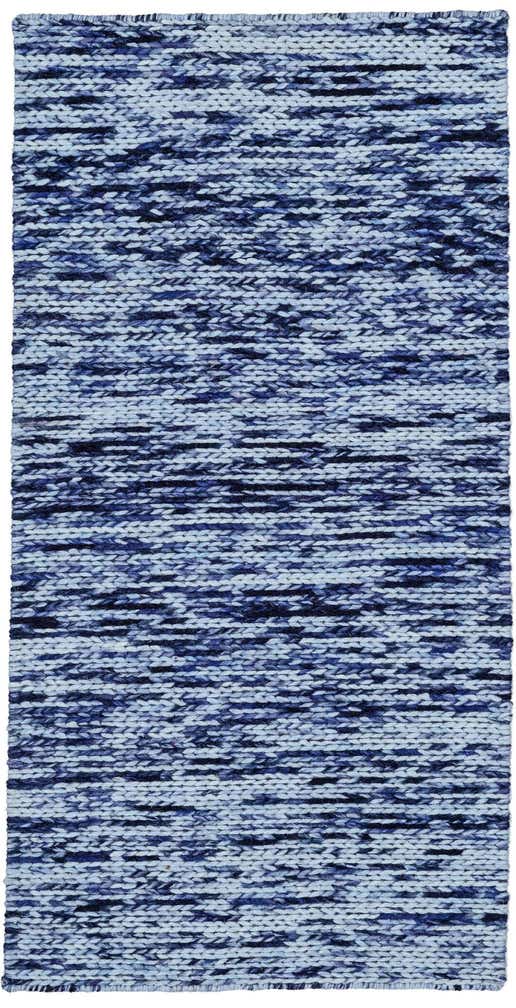 2' 4 x 4' 6 Hand Woven Lana New Zealand Wool Runner Rug