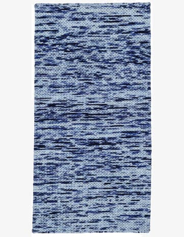 2' 4 x 4' 6 Hand Woven Lana New Zealand Wool Runner Rug