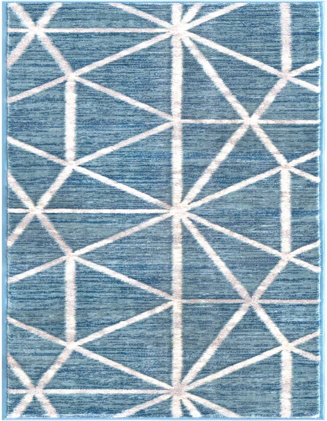 Detail image of 2' x 6' Lattice Trellis Runner Rug