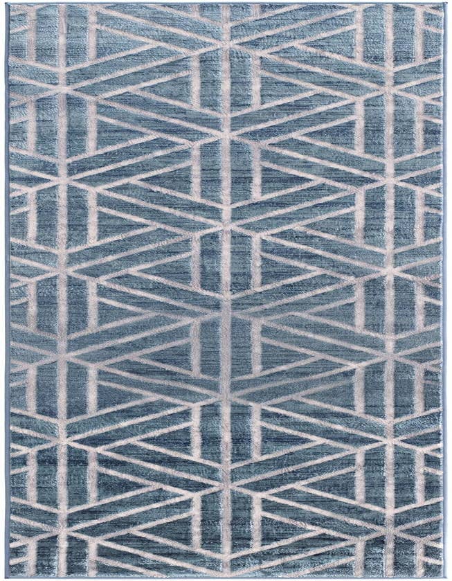 Detail image of 3' x 10' Lattice Trellis Runner Rug