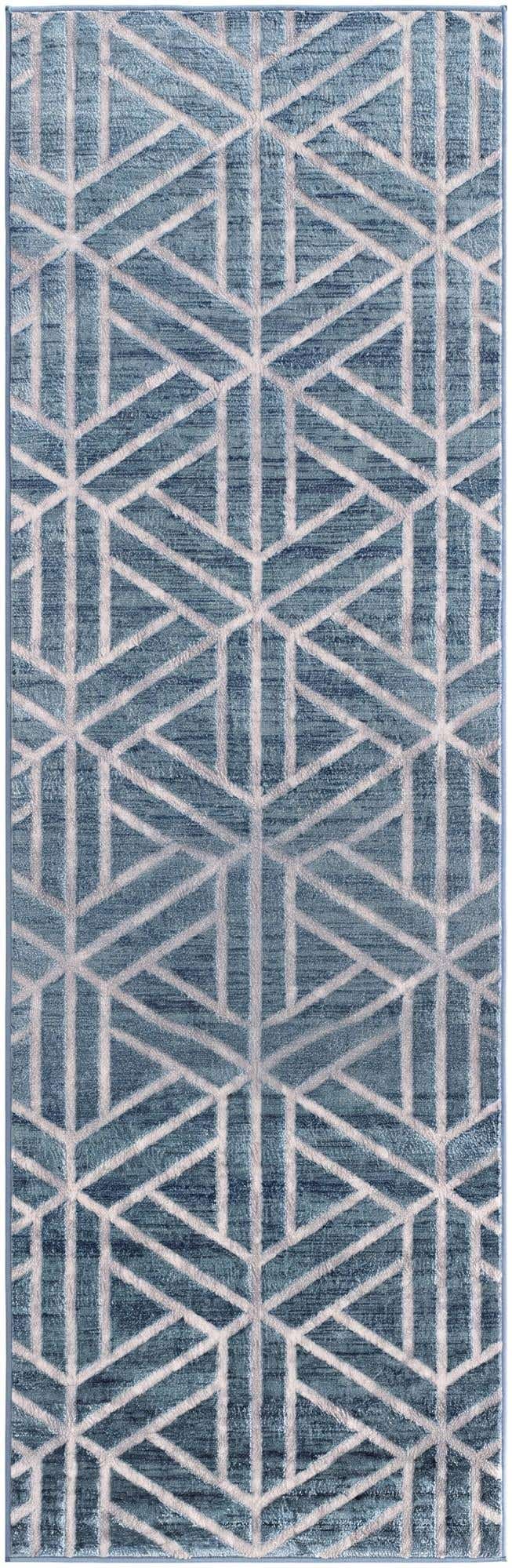 3' x 10' Lattice Trellis Runner Rug