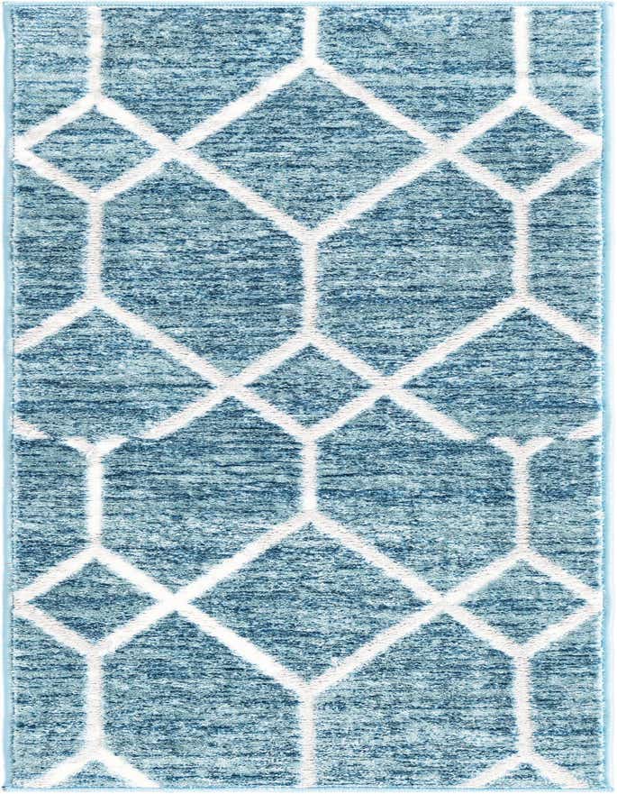 2' x 6' Lattice Trellis Runner Rug