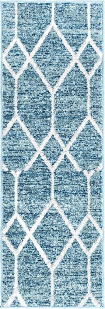 2' x 6' Lattice Trellis Runner Rug
