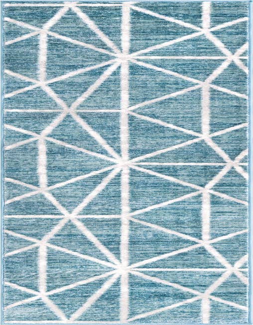 Detail image of 2' x 8' Lattice Trellis Runner Rug