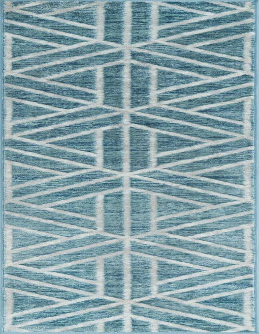 Detail image of 2' x 8' Lattice Trellis Runner Rug