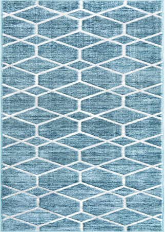 2' 7 x 16' 5 Lattice Trellis Runner Rug