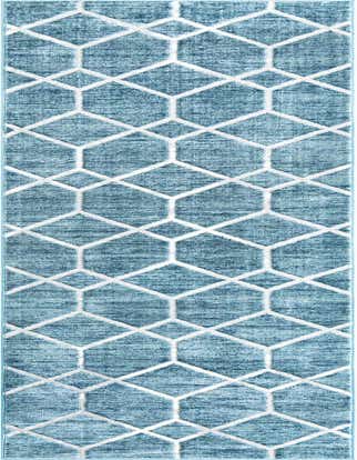 2' 7 x 16' 5 Lattice Trellis Runner Rug