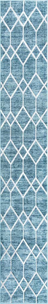 2' 7 x 16' 5 Lattice Trellis Runner Rug