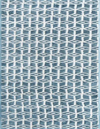 Detail image of 2' 7 x 16' 5 Lattice Trellis Runner Rug