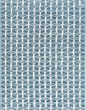 Detail image of 3' x 19' 8 Lattice Trellis Runner Rug