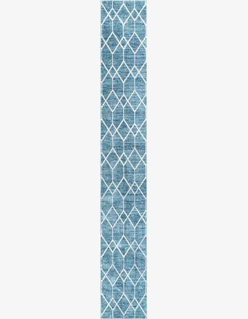 3' x 19' 8 Lattice Trellis Runner Rug