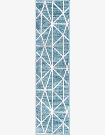 2' x 8' Lattice Trellis Runner Rug