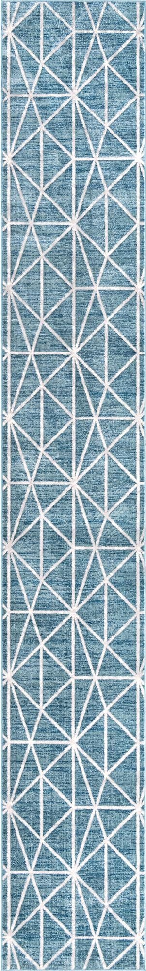 Primary image 3' x 19' 8 Lattice Trellis Runner Rug