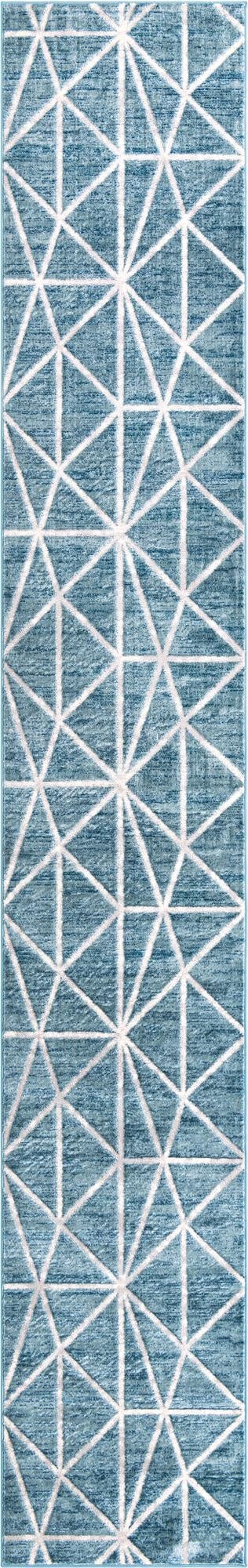 Primary image 2' 7 x 16' 5 Lattice Trellis Runner Rug