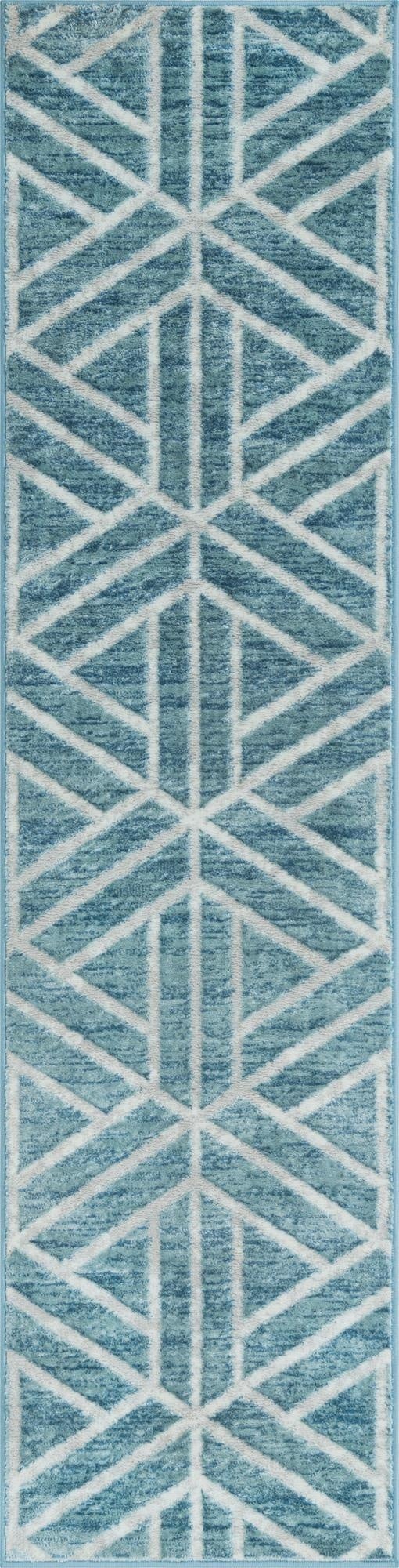 60cm x 245cm Lattice Trellis Runner Rug