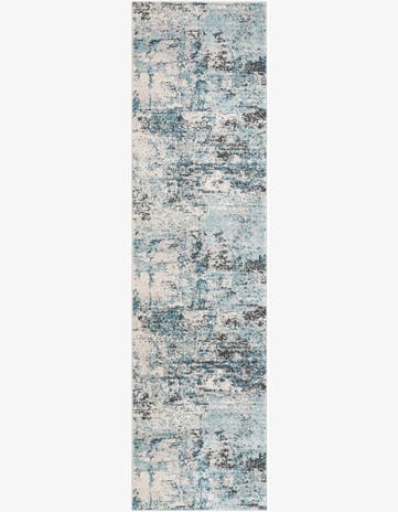 Blue Leipzig Runner Rug