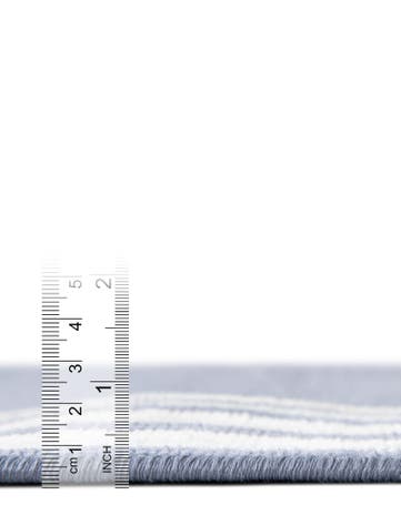 Blue Lotus Runner Rug