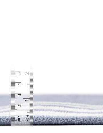 Blue Lotus Runner Rug