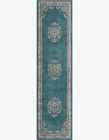 Blue Lucerne Runner Rug