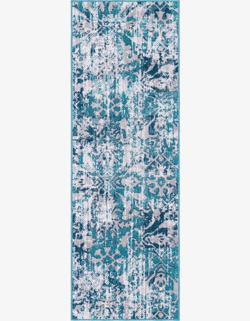 Blue Lucerne Runner Rug