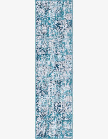 Blue Lucerne Runner Rug