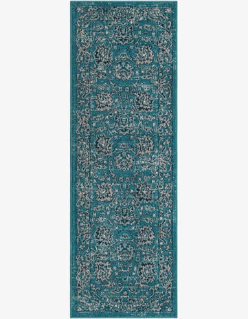 Blue Lucerne Runner Rug