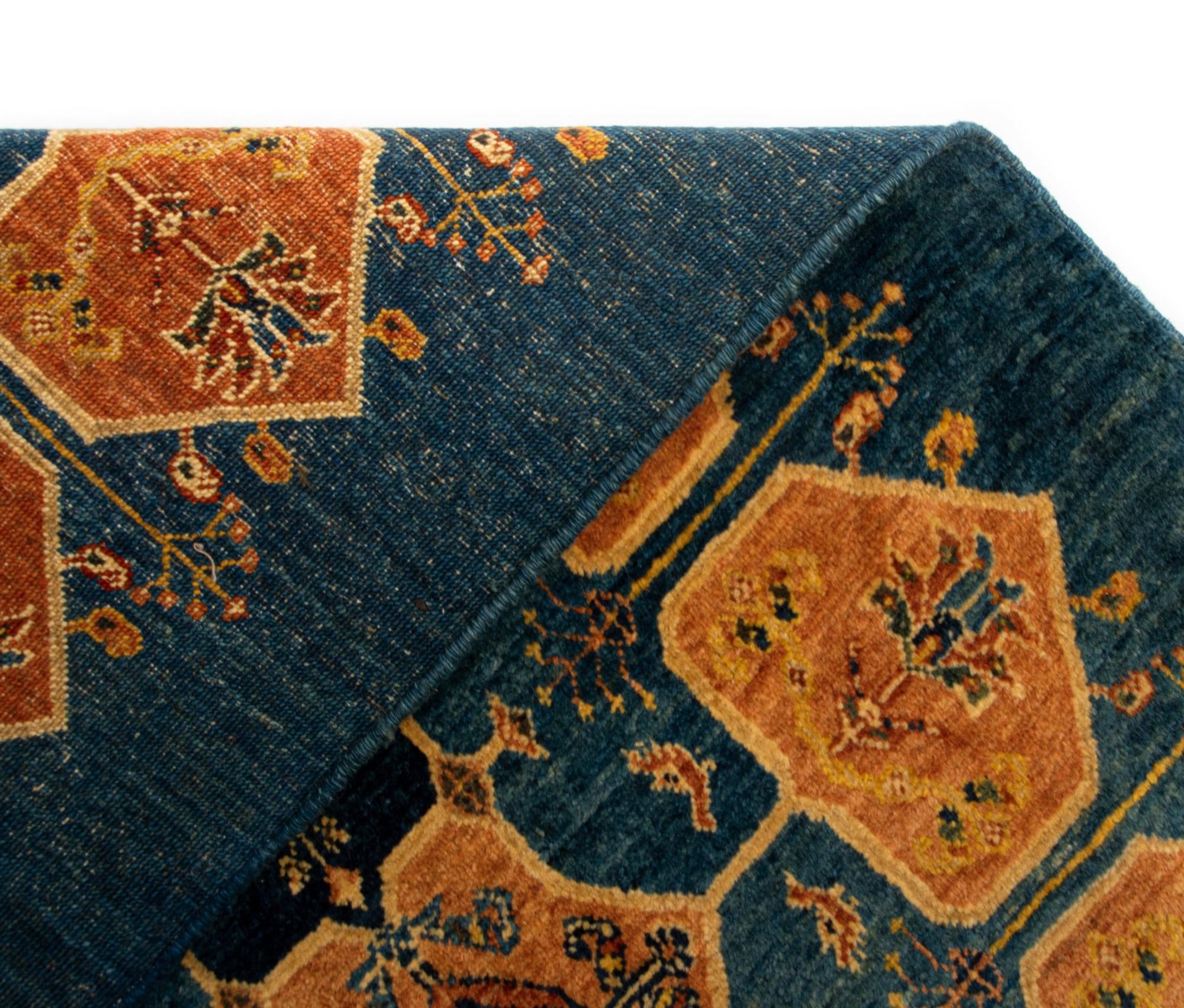 3' x 10' 1 Luribaft Wool Runner Rug