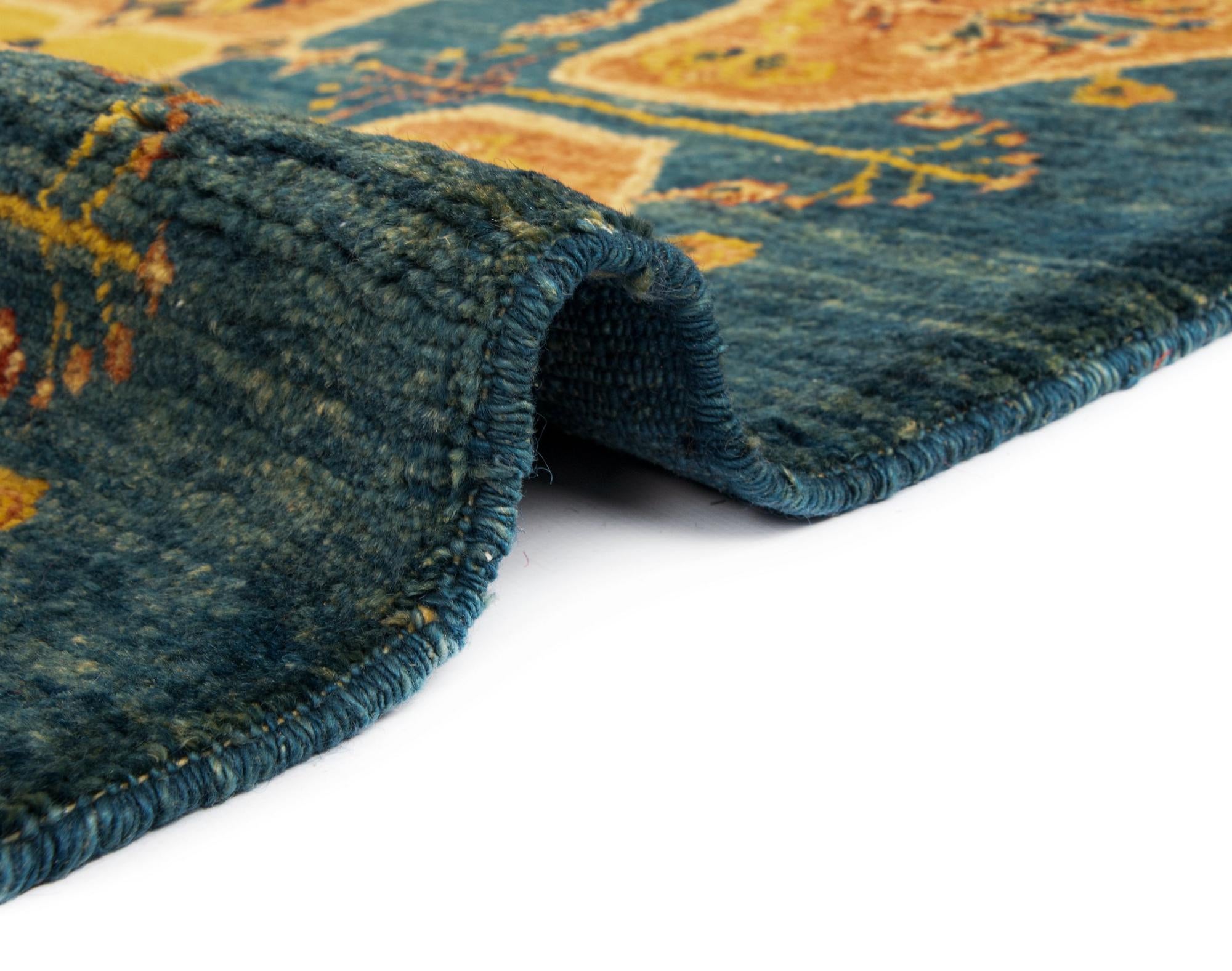 3' x 10' 1 Luribaft Wool Runner Rug