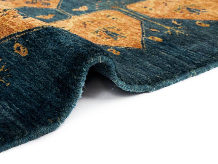 Detail image of 3' 2 x 9' 1 Luribaft Wool Runner Rug
