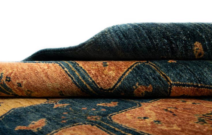 Detail image of 3' 2 x 9' 1 Luribaft Wool Runner Rug