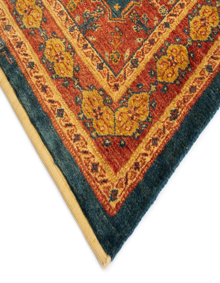 Detail image of 2' 9 x 9' 8 Luribaft Wool Runner Rug