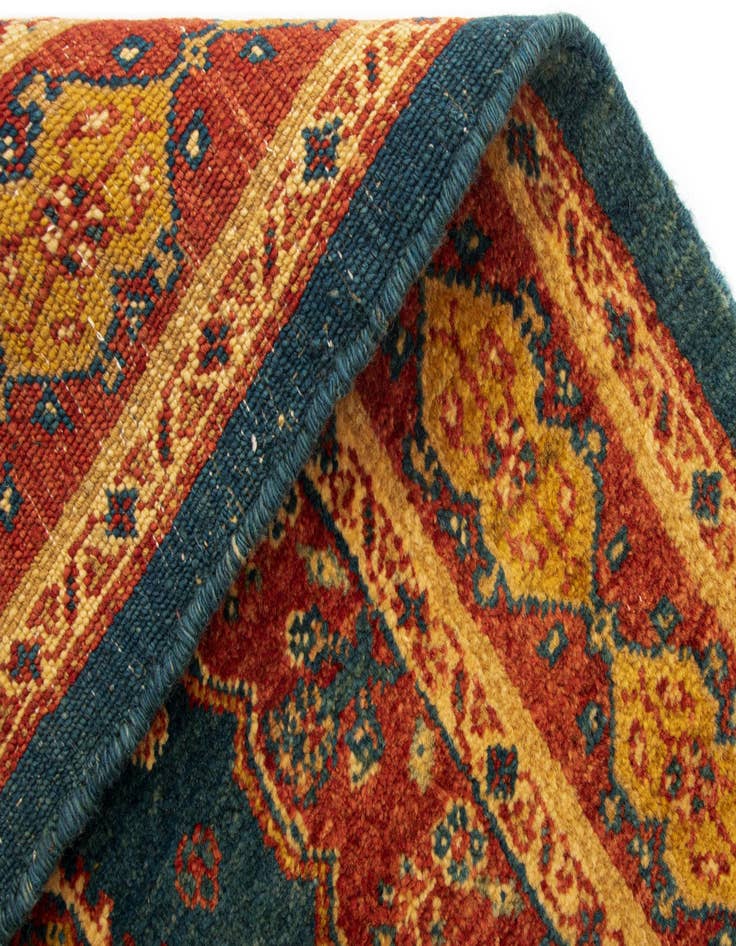 Detail image of 2' 9 x 9' 8 Luribaft Wool Runner Rug