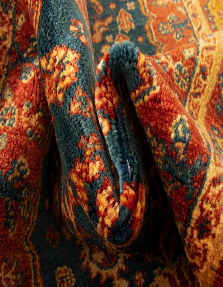 Detail image of 2' 9 x 9' 8 Luribaft Wool Runner Rug