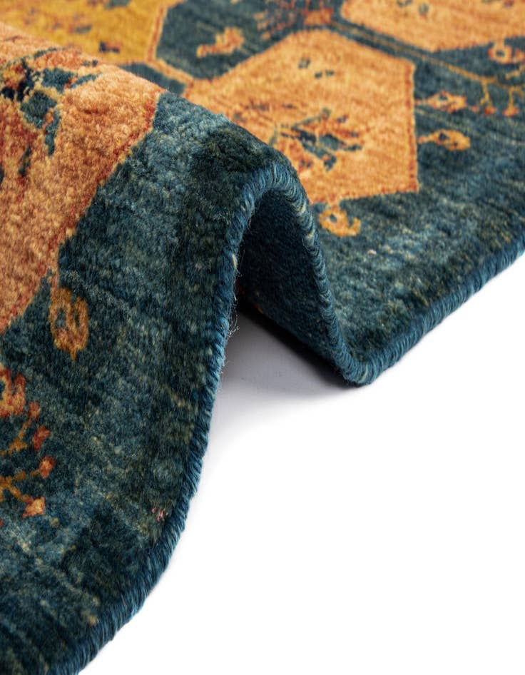 Detail image of 3' 2 x 10' 4 Luribaft Wool Runner Rug