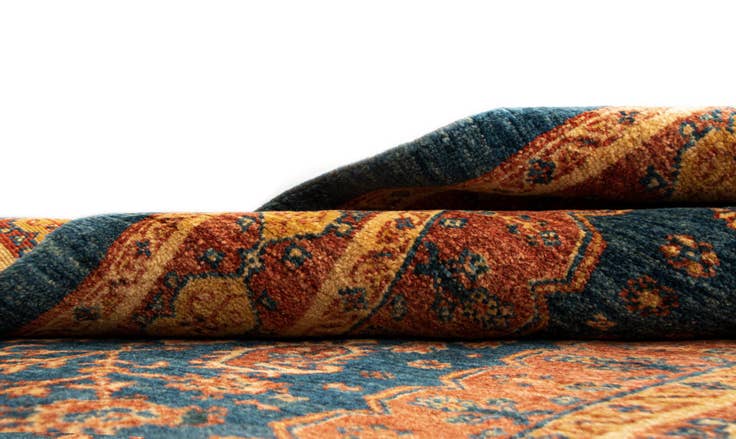Detail image of 2' 9 x 9' 5 Luribaft Wool Runner Rug